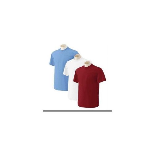 Plain Round Neck Polo Tees - Blue