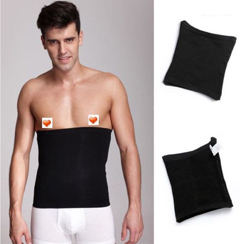 M Men Underclothes Slimming Waist Trimmer Belt Abdomen Belly Girdle Body  Shaper 