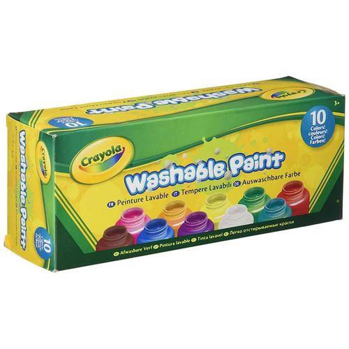 product_image_name-Jumia Arts-CRAYOLA WASHABLE PAINT 10 COLORS-1