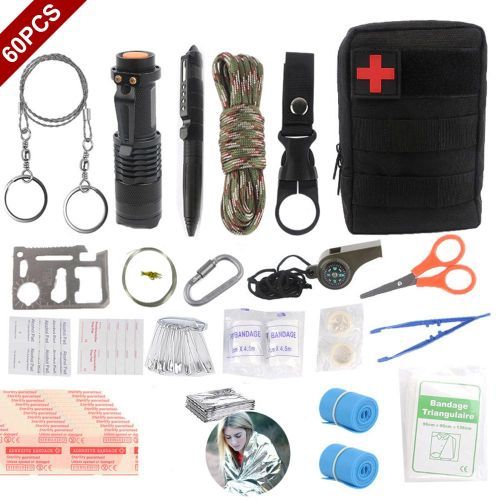  Survival Kit, Emergency Survival Gear First Aid Kit