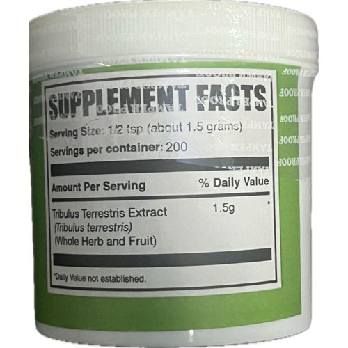 product_image_name-Natur-Tribulus Terrestris Extract Powder 300G 200Servings-2