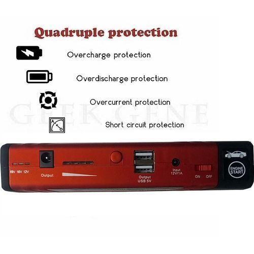 product_image_name-High Power-JUMP STARTER KIT And POWER BANK For Laptop & Mobile Devices - Emergency Car Battery 99800mAH 12V ULTRASAFE LITHIUM  - Torch Light- MULTI FUNCTION - HIGH BOOST PLUS-6