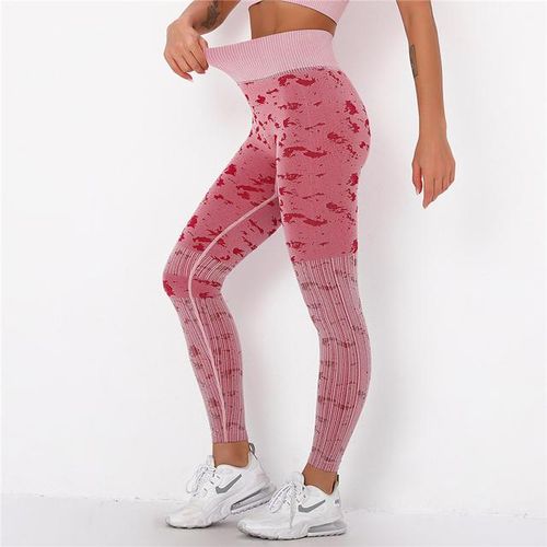 Stretchy High Waist Compression Yoga Leggings For Women Push Up