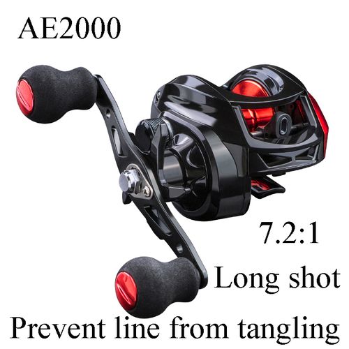 Generic Baitcasting Reel 8KG Max Drag Fishing Reel For Bin Ocean Envment 48  Hours Reel Fishing Accessories AE(ratio 7.2)