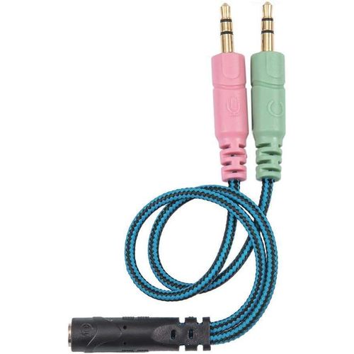 product_image_name-Headphone-Headset splitter cable for pc3.5mm jack headphones adapter convertors for pc 3.5mm Female 2 Dual 3.5mm Male for computer simultanously     -1