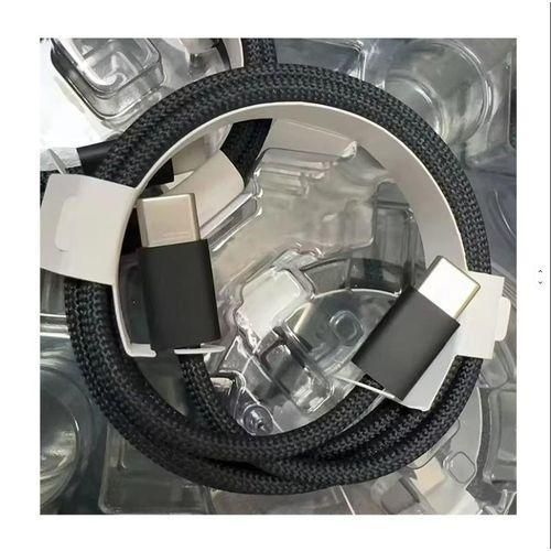 product_image_name-Generic-Type-C to Type-C Fast Charging Cable – USB-C Power Delivery Cord, Durable Braided Charging & Data Cable-1