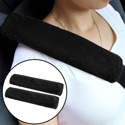 Sheepskin seat belt shoulder strap cover deals