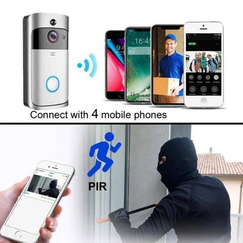 Generic Smart Video Doorbell & Chime Home Wireless APP Remote