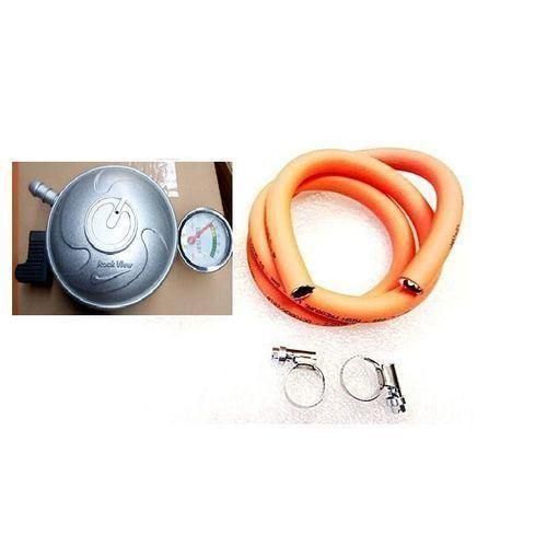 product_image_name-Generic-Cepsa stainless 12.5kg Cylinder light weight,hose,clip And Meter Regulator-2