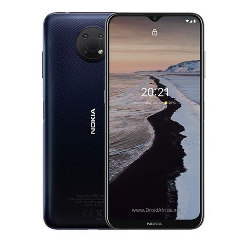 Nokia G10, 6.5" HD+ (4GB RAM, 64GB ROM) Android 11 (48/5/2/2)MP + 8MP Selfie - 4G - 5050mAh - Fingerprint- Dark Blue