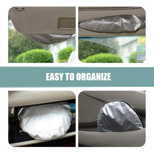 Generic 6 PCS Car Windshield Sun Shade, Windshield Protector, Automobile Protective Kit(Silver) - image 7