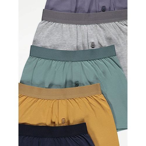 George Assorted Jersey Boxers 5 Pack