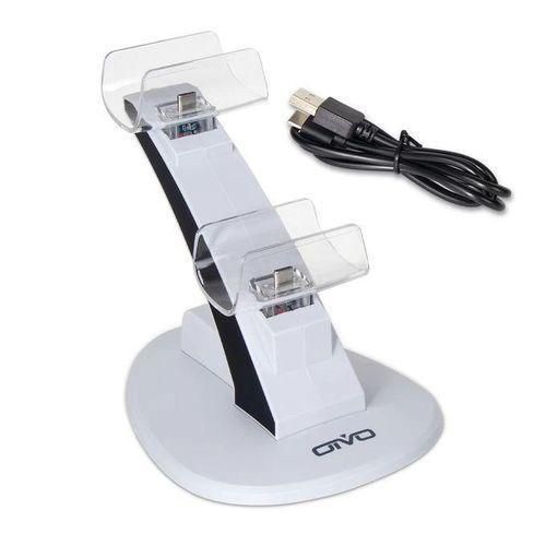 Generic Super Fast Charging Station Charger Dock Dual For PS5 PAD CONTROLLER WHITE - image 2