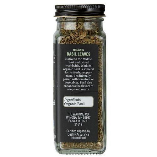 product_image_name-Watkins- Organic Basil Leaves,0.71 Oz. Bottle, 20g-2
