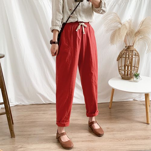 Fashion （Set）OOTN Khaki Pleated Wide Leg Pants Women Trousers Elegant  Casual Palazzo Pants Elastic High Waist Ruched Oversized Pants Ladies WJu