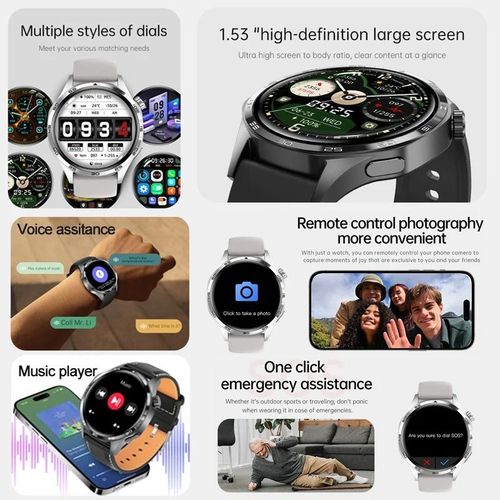product_image_name-Generic-2025 New for HUAWEI GT5 PRO Smartwatch for men GPS sport NFC assess control Bluetooth call Smart Watch-3
