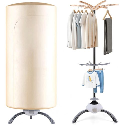 EUHOMY 3.5 Cu. Ft Portable Clothes Dryer, 1500W Laundry Dryer with LCD Control, 22 in W, 26.5 in H