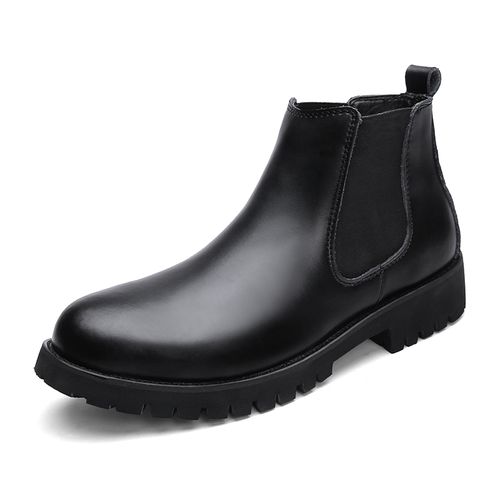 Fashion Mens Casual Chelsea Slip On Ankle Boots-Black | Jumia Nigeria