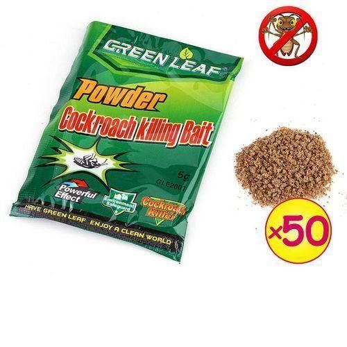 product_image_name-Green Leaf- COCKROACH ANT KILLING BAIT POWDER- (50 SATCHETS)-1