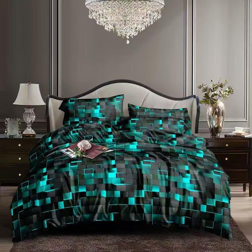Fashion luxury bedsheet with pillowcase