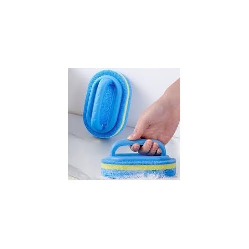 TKC Multipurpose Cleaning Sponge with Handle – Kitchen & Household Scrubbers - image 2