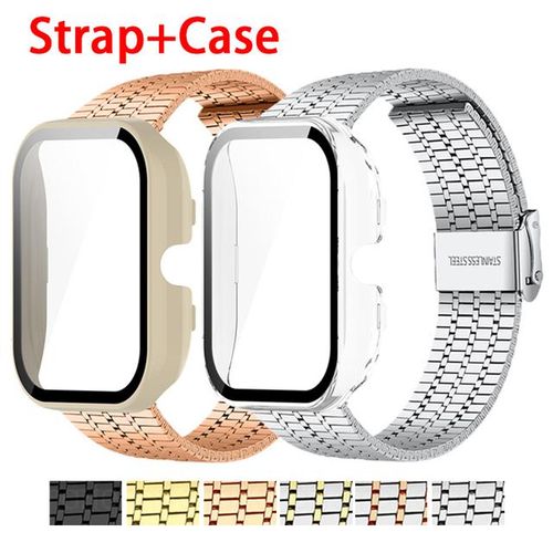 Generic Metal Watch Band For Amazfit Gts 4 Mini Strap Case Protector For  Amazfit Gts 4 Mini Bracelet Correa Full Cover Protection Frame