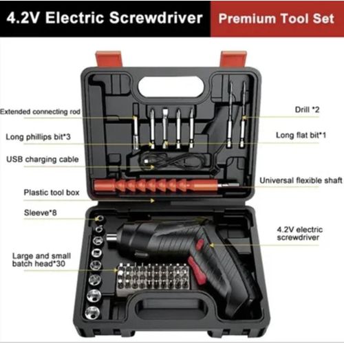 Generic High Power Electric Hand Drill Hardware Tools - Black