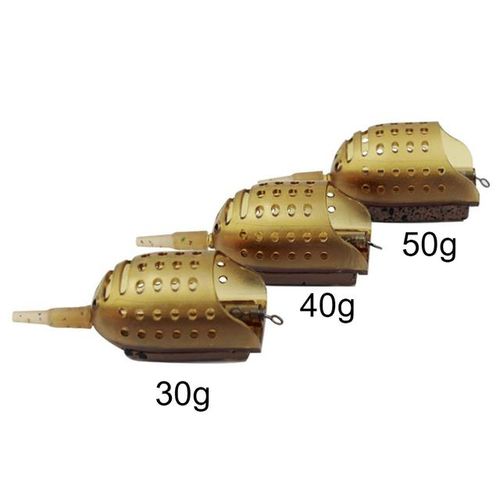 Generic 30g/40g/50g Bait Cage Carp Fishing Bait Feeder Holder Cage Basket  Practical Fishing Equipment Supplies For Fishermen