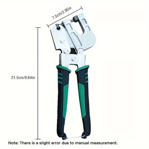 product_image_name-Generic-Professional Grade High Carbon Steel Joist Pliers with Rubber Grips - Heavy Duty Alloy Impact Rivet and Ceiling Punch for Home Decoration, Partition Walls, and Advertising Installations-2