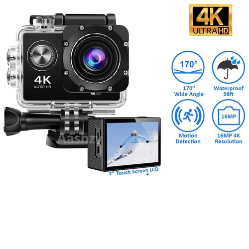 4K Action Camera Sport Video Underwater Waterproof Camera Wifi Remote For  Go Pro