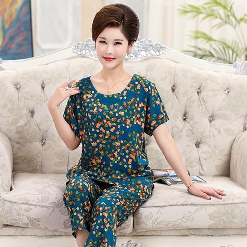 Generic Novelty Clothing Summer Women Pyjamas Home Clothes Sleepwear Set Pajamas For Women Pijama Sets Cotton Pijamas Loungewear Jumia Nigeria