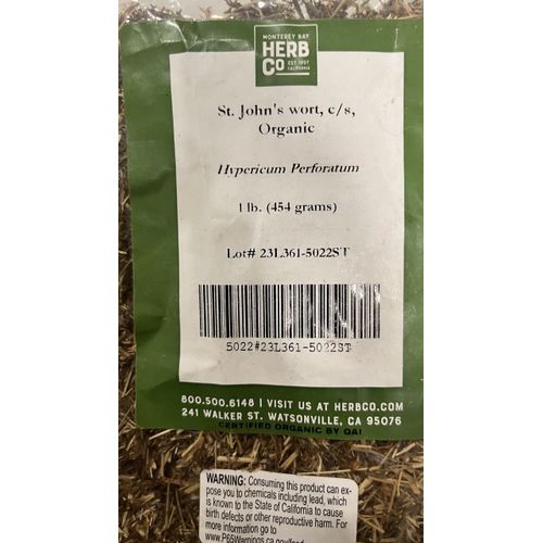 product_image_name-Monterey Club-St John's Wort Cut & Sifted, Organic 454G 1LBS-4