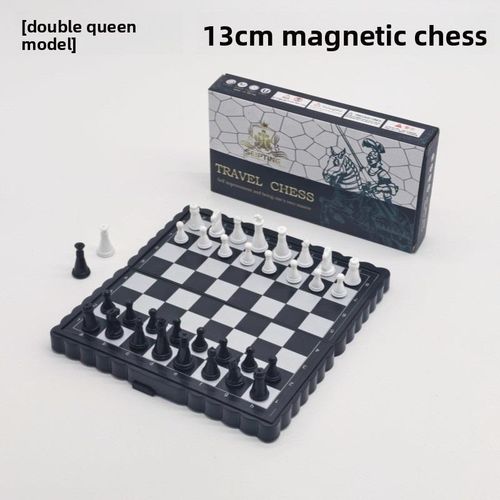 Generic Portable Folding Chess Pocket Mini Magnetic Chess Travel Edition