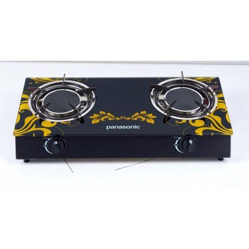 product_image_name-Generic-New Panasonic 2 Burners Table Top Glass Gas Cooker-1