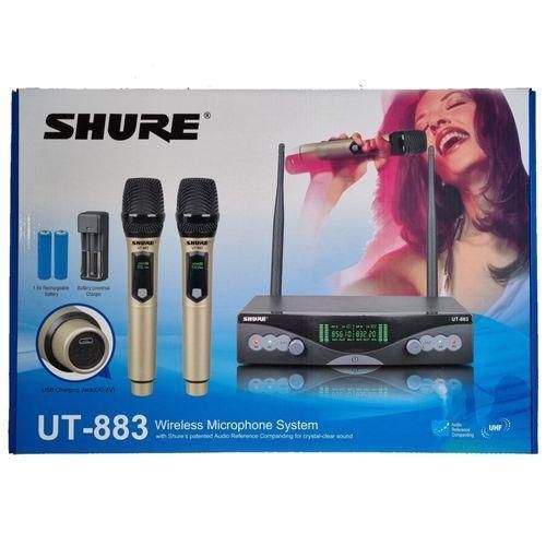 Shure Professional Wireless Microphone With Rechargable Battery
