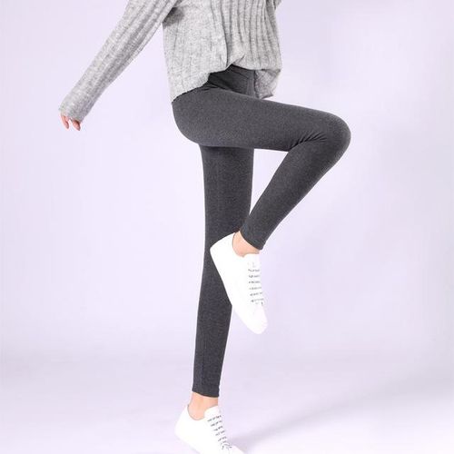 Generic Woman Warm Leggings High Waist Tights Stretchy Pants