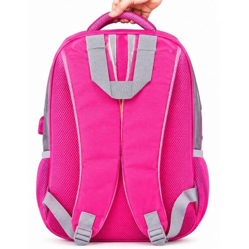Fashion Kids’ Pink School Backpack with Cute Cartoon Design - image 2