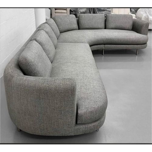 product_image_name-Generic-Modern Curved Sectional Sofa – Grey Fabric Living Room Couch-1