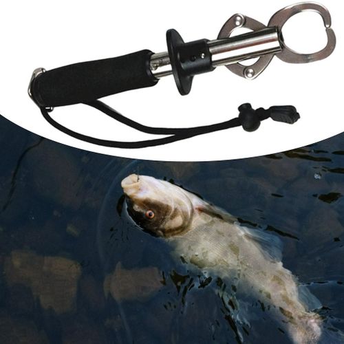 Generic Fish Lip Gripper Clip With Scale Ruler Fish Grabber Tool