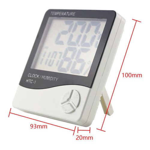 product_image_name-Generic-HTC-1 Digital LCD Electronic Alarm Clock Hygrometer-2