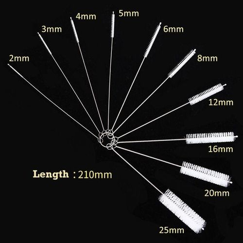 Generic 10PCS Straw Cleaner Brush,Cup Brush Water Bottle Brush Agitator brush - image 2