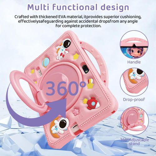 BLWOENS Children's tablet computer - 7 inches - Pink - image 3