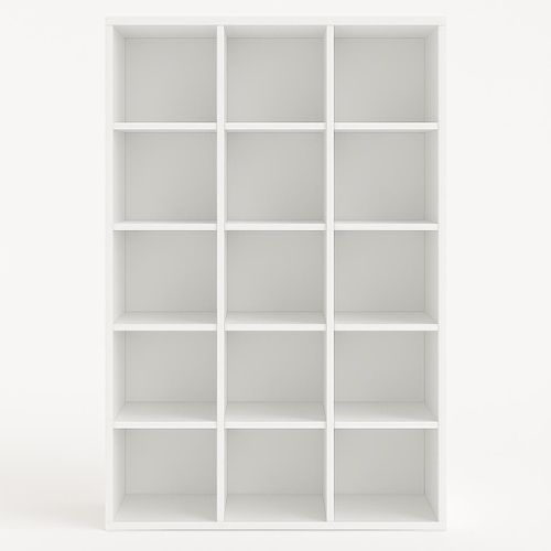 Lazava  Modern 15-Cube Bookshelf Storage Organiser Home and Office