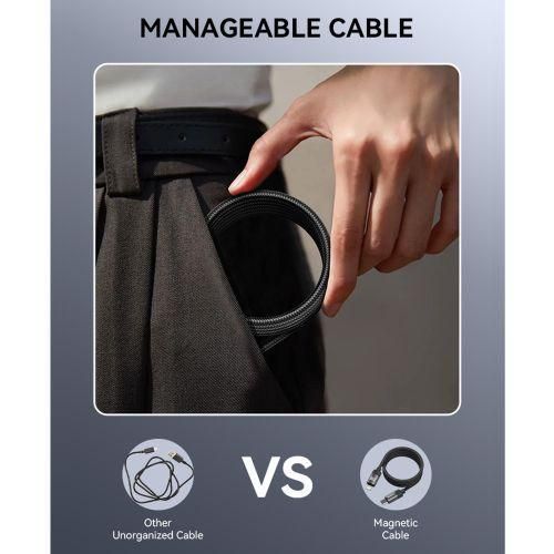 FOOMEE 27W Magnetic USB-C TO Lightning Cable Nylon Braided - image 4