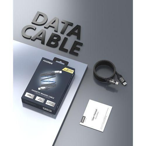 FOOMEE 27W Magnetic USB-C TO Lightning Cable Nylon Braided - image 7