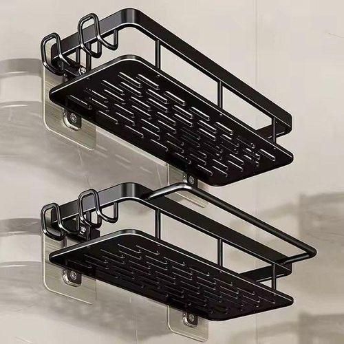 product_image_name-Generic-2 Layer Multifunction Drainage Shelf Holder Bathroom Shelf For Dorm-2
