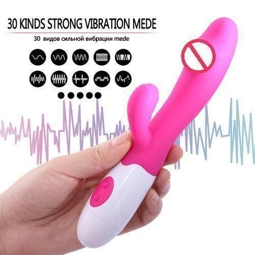 product_image_name-Generic-NEW BATTERY MODE Powerful Silicone Dual G Spot Stimulator For Women+ FREE PRIVACY BAG-4