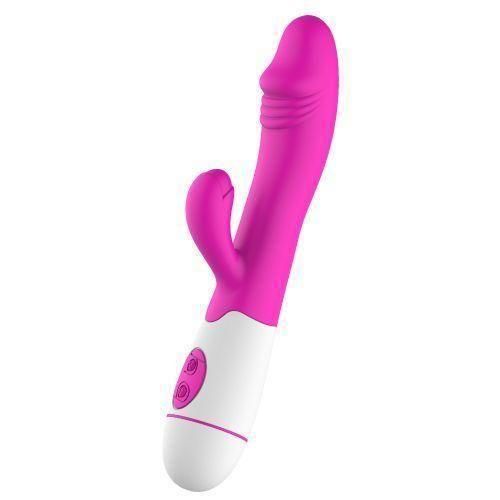 product_image_name-Generic-NEW BATTERY MODE Powerful Silicone Dual G Spot Stimulator For Women+ FREE PRIVACY BAG-5