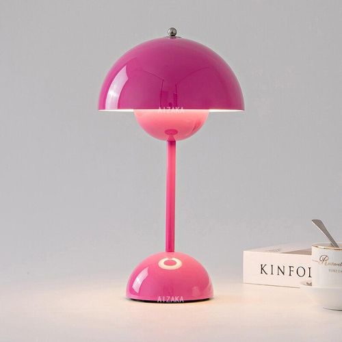 Generic Barbie Pink Nordic Retro Mushroom Table lamp with USB Plug Touch Control Desk Lamp Home Bedroom Bedside Night Light LED Table lamp Jumia Nigeria