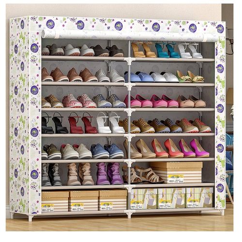 product_image_name-Generic-7Layers Double Column Shoe Rack (space Of 42 Pairs)-1